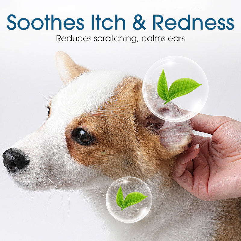 🐶 Gentle Pet Ear Cleaner for Dogs & Cats – Helps Keep Ears Clean & Fresh