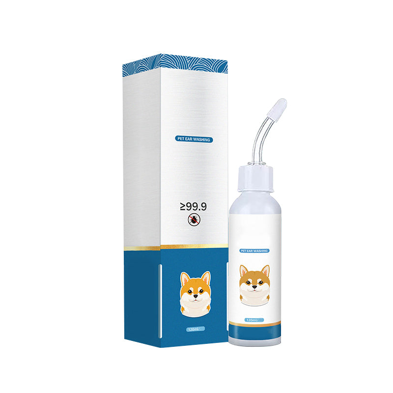 🐶 Gentle Pet Ear Cleaner for Dogs & Cats – Helps Keep Ears Clean & Fresh
