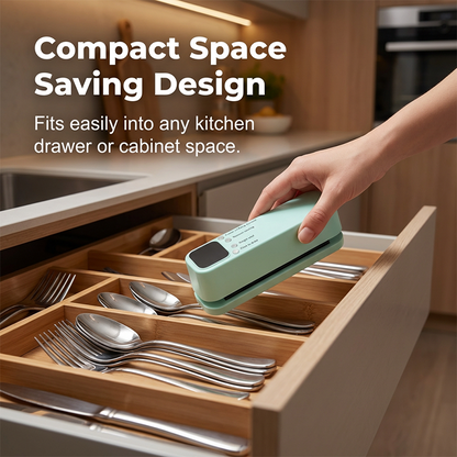 ✨Mini Cordless Vacuum Sealer Machine – Keep Food Fresh Longer with One-Touch Air Sealing 🥩✨
