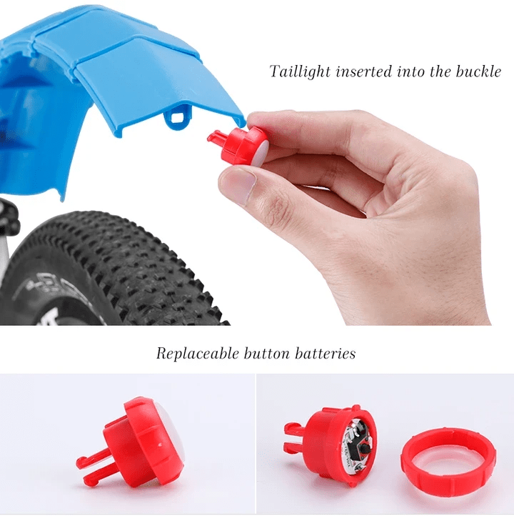 🚴‍♂️ Foldable bicycle mudguard • Quick to attach | Keeps you dry and clean