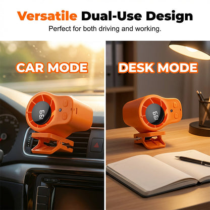 🔥Hands-Free Neck Cooling Fan with LED Display – Stay Cool Anywhere