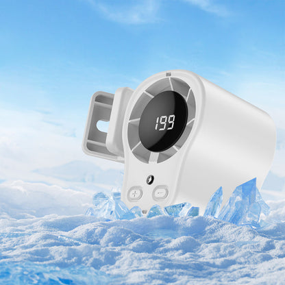 🔥Hands-Free Neck Cooling Fan with LED Display – Stay Cool Anywhere