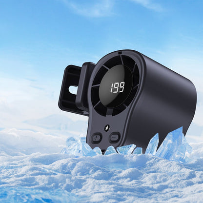 🔥Hands-Free Neck Cooling Fan with LED Display – Stay Cool Anywhere