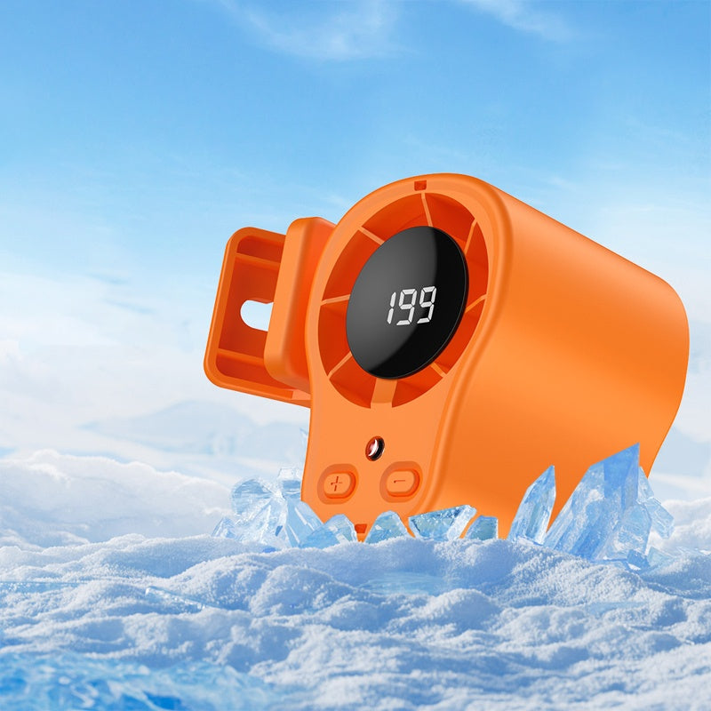 🔥Hands-Free Neck Cooling Fan with LED Display – Stay Cool Anywhere
