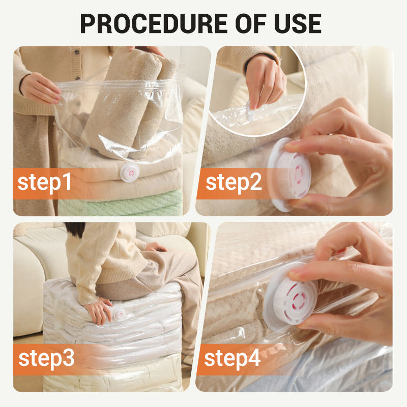 🌸Spring Sale 49% OFF 🔥Extra Large Vacuum Storage Bag - Press To Exhaust