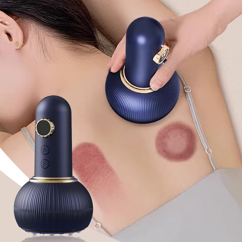 Rechargeable Smart Electric Cupping Massager Infrared Heating Vacuum Suction Deep Tissue Massage