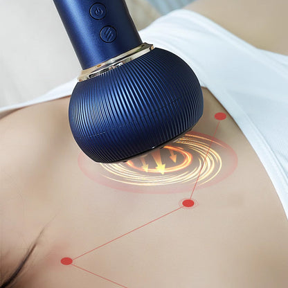 Rechargeable Smart Electric Cupping Massager Infrared Heating Vacuum Suction Deep Tissue Massage