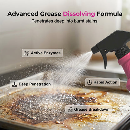 ⚡Buy one, get one free⚡ Fast-Acting Heavy-Duty Grill Degreaser Spray