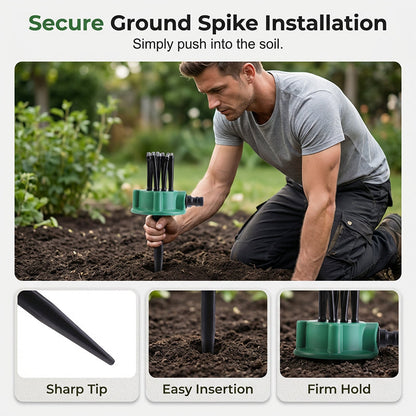 💦Water Your Entire Garden with 360° Precision Coverage — No More Hand Watering