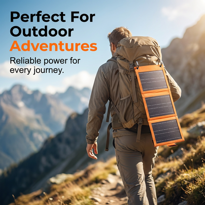 🔋 LIMITED TIME: 50% OFF! 🏆Portable Solar Panel with USB Charging