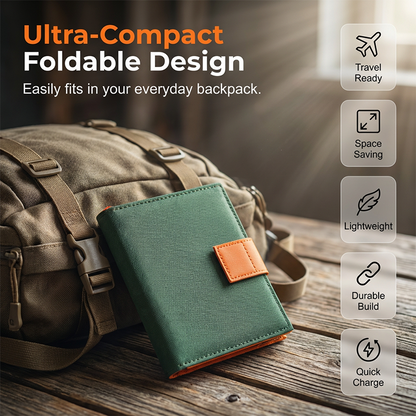 🔋 LIMITED TIME: 50% OFF! 🏆Portable Solar Panel with USB Charging