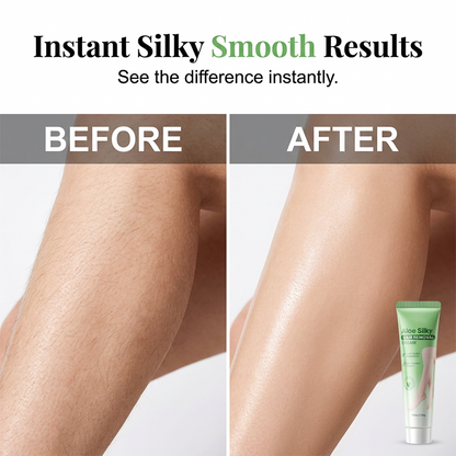 🏆 Last Day Special Price ! 🔥Buy 1 Get 1 Free🎁Gentle Aloe Vera Hair Removal Cream💖
