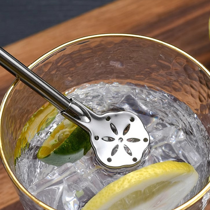🥤 Buy 1 Get 1 Free ⏰ 304 Stainless Steel 2-in-1 Straw-Spoon – Easy to Clean & Reusable 🥄
