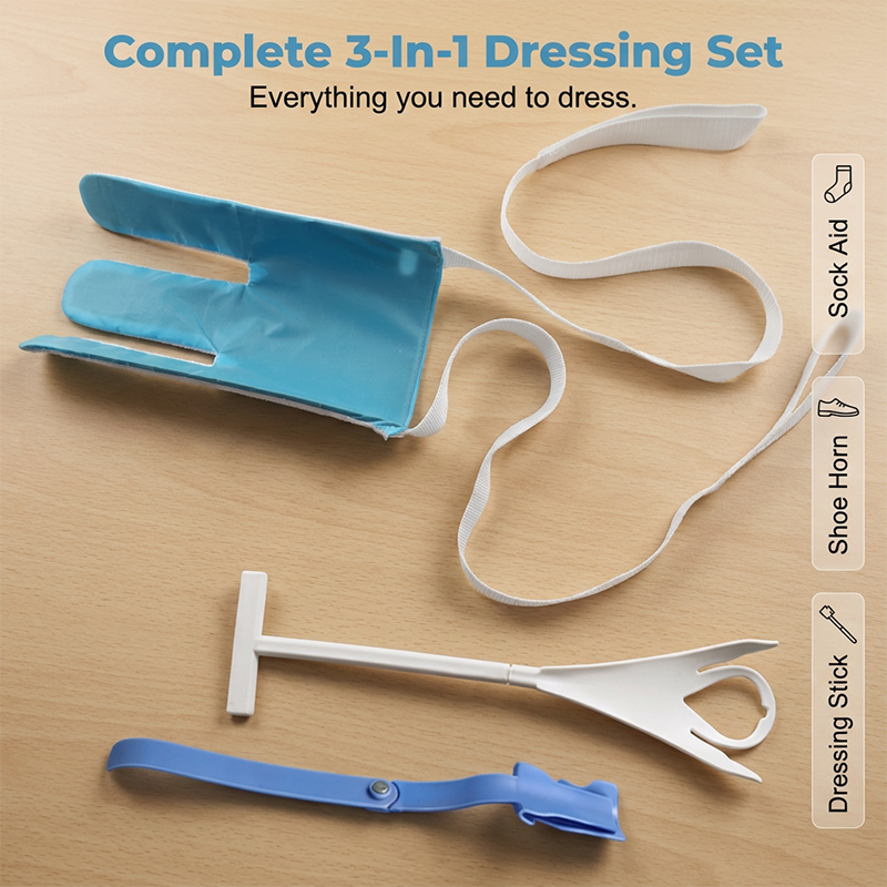 🔥🔥 Sock with a pull-loop that is easy to put on without having to bend down.
