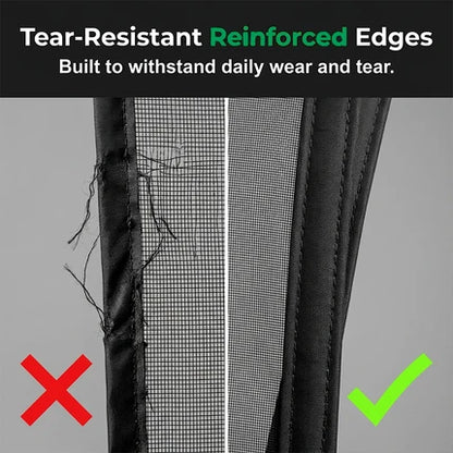 🪰 Easy Install Anti-Mosquito Door Curtain with Magnetic Closure Keeps Insects Out and Fresh Air In Effortlessly