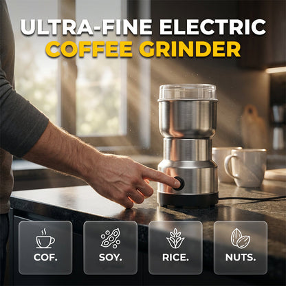 🔥Factory direct sales, monthly sales exceeding 100,000 units, limited-time 50% off🔥 Stainless steel multi-functional portable electric grinder