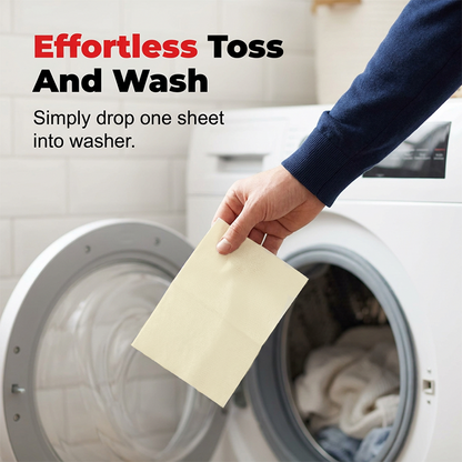 🧺🫧 Laundry Whitening Deep Clean Sheets | Fix Yellowed Dingy Clothes