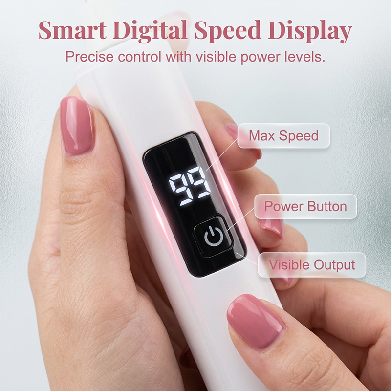 🔥 Over 100,000 sold monthly—limited-time half-price offer! ✨ Professional electric nail drill—combines filing, shaping, dead skin removal, and buffing in one.