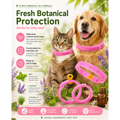 ✅Save Hundreds On Vet Visits – Adjustable Flea Tick Collar For Pets