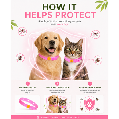 ✅Save Hundreds On Vet Visits – Adjustable Flea Tick Collar For Pets