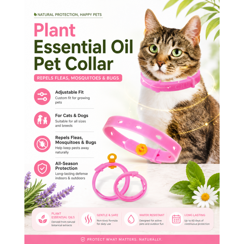 ✅Save Hundreds On Vet Visits – Adjustable Flea Tick Collar For Pets