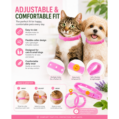✅Save Hundreds On Vet Visits – Adjustable Flea Tick Collar For Pets