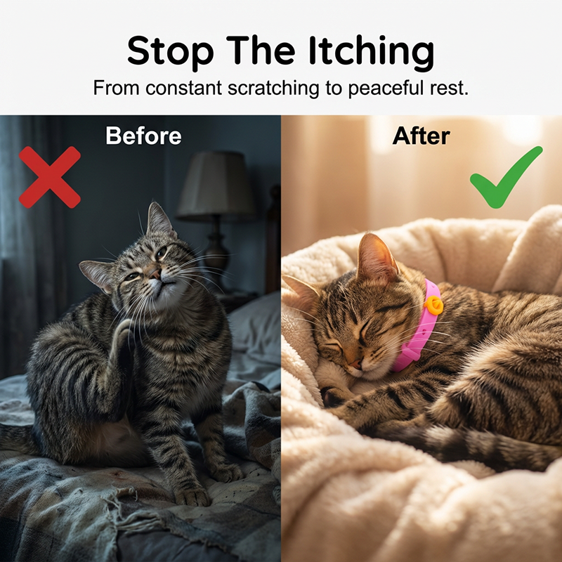 ✅Save Hundreds On Vet Visits – Adjustable Flea Tick Collar For Pets