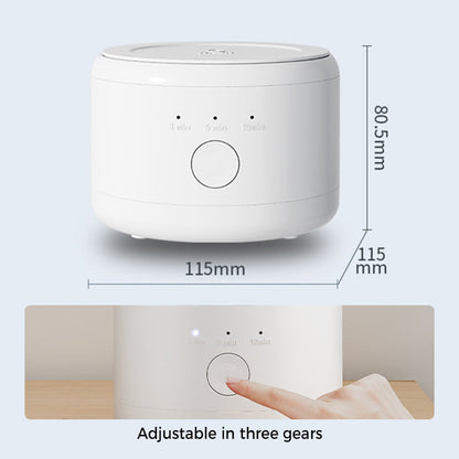 🦷 5-Min Ultrasonic UVC Denture Cleaner | Elderly One-Click Auto Sterilizer