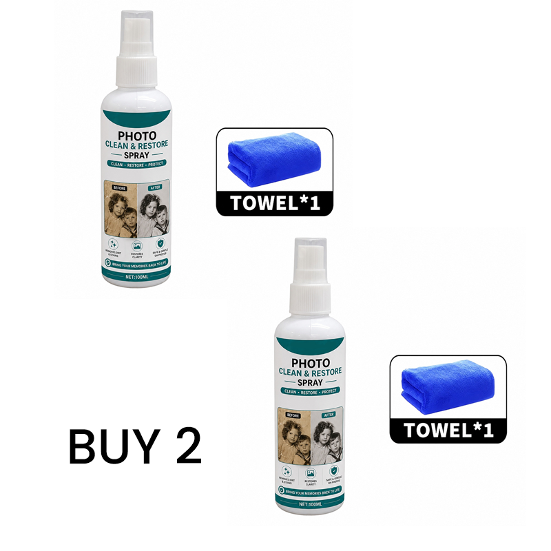 🔥Buy 1 Get 1 Free🔥Photo Clean & Restore Spray
