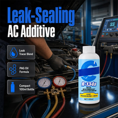 ❄️ Restore Colder Air Fast with A/C Cooling Booster & Leak Stop