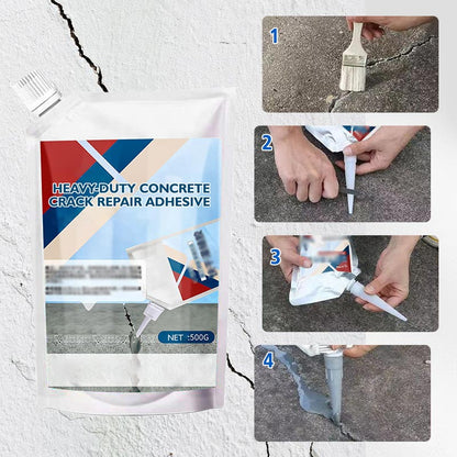 🔥Limited time 50% OFF! 👷‍♂️ Heavy-Duty Concrete Crack Repair Adhesive
