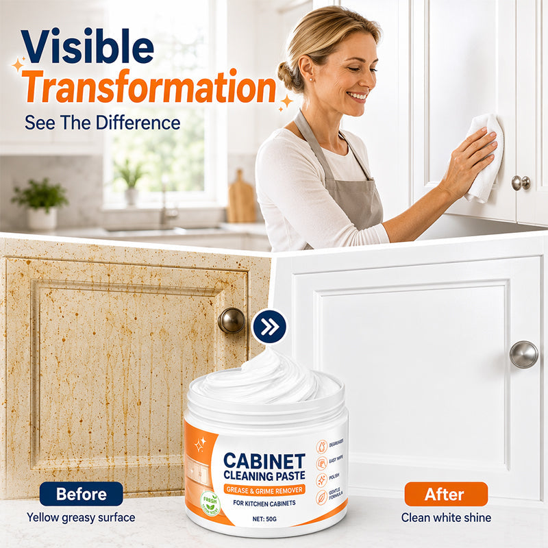 🔥Wood Cabinet Cleaning & Restoration Paste Repairs Scratches Removes Stains Restores Shine