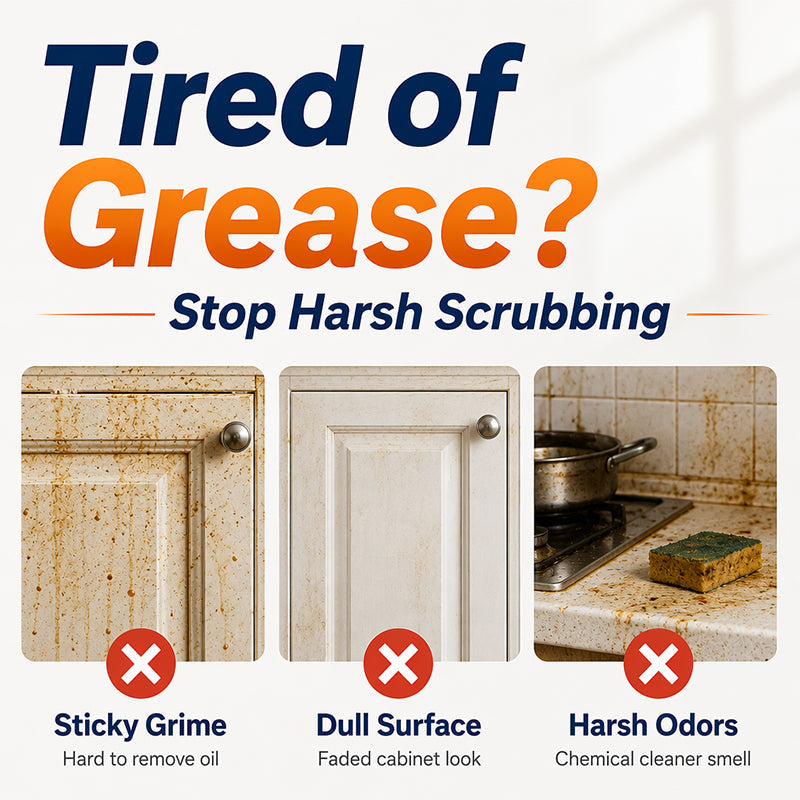 🔥Wood Cabinet Cleaning & Restoration Paste Repairs Scratches Removes Stains Restores Shine