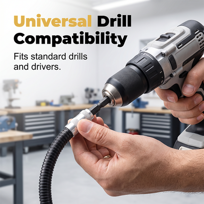 🛠️ Portable Adjustable Right Angle Screwdriver Bit Bend Extension Rod
