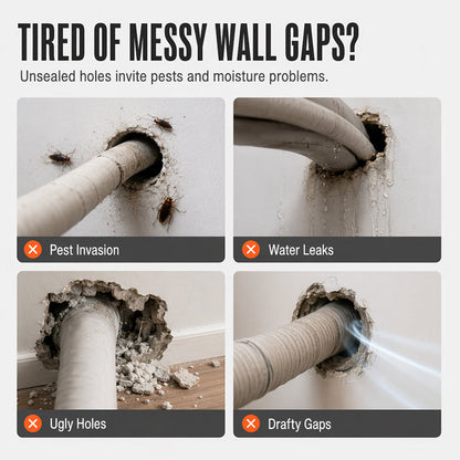 💥50% OFF 🧱 Waterproof Sealing Putty for A/C Pipe Wall Holes — 1 Box (6 Packs)