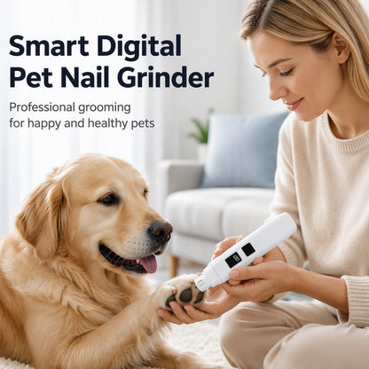 🥳Limited-time 50% discount--Quiet Electric Pet Nail Trimmer, Safe Paw Grooming Tool