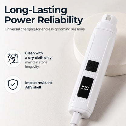 🥳Limited-time 50% discount--Quiet Electric Pet Nail Trimmer, Safe Paw Grooming Tool