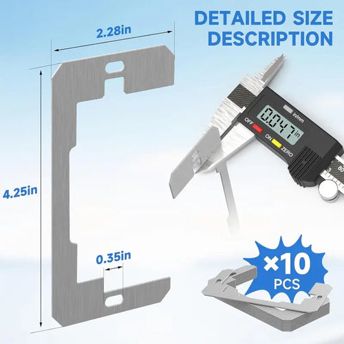 🔌 50% OFF NOW! 🛠️ Wall Plate Spacer – Flush Fit, Precise Alignment & Quick Fix for Uneven Boxes 🏠