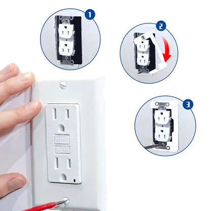 🔌 50% OFF NOW! 🛠️ Wall Plate Spacer – Flush Fit, Precise Alignment & Quick Fix for Uneven Boxes 🏠
