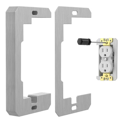 🔌 50% OFF NOW! 🛠️ Wall Plate Spacer – Flush Fit, Precise Alignment & Quick Fix for Uneven Boxes 🏠