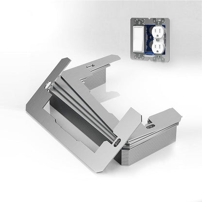 🔌 50% OFF NOW! 🛠️ Wall Plate Spacer – Flush Fit, Precise Alignment & Quick Fix for Uneven Boxes 🏠