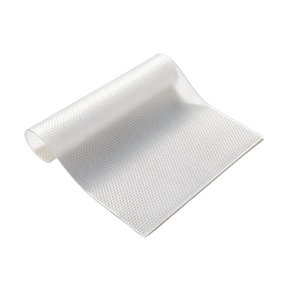 🎁 Great value 4-pack! These fridge shelf liners are made of waterproof EVA material; they are non-slip and can be cut to size. 🏠✅
