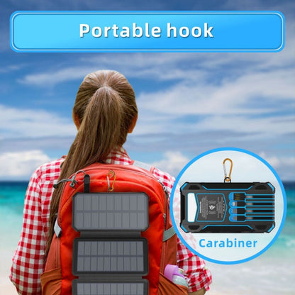 🔋 Half-Price Deal! ☀️ 20,000mAh Solar Power Bank - Features Wireless Charging And LED Flashlight.