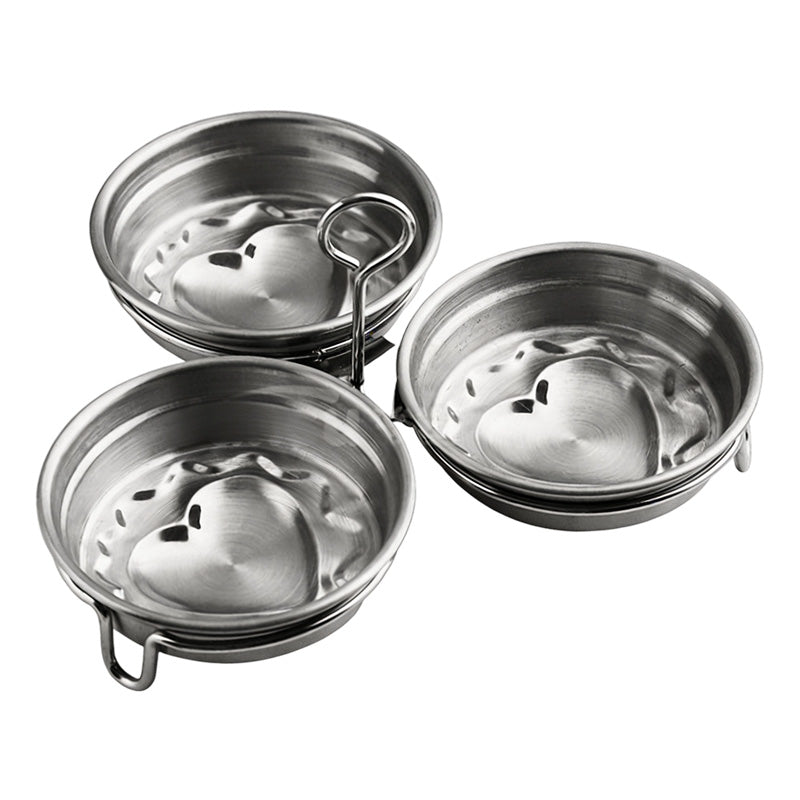 🎉  Over 14,000 Sold! 🍳 3-in-1 Stainless Steel Egg Poacher