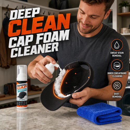 🧢 Buy One, Get One Free 🎁 – No-Rinse Foam Cleaner