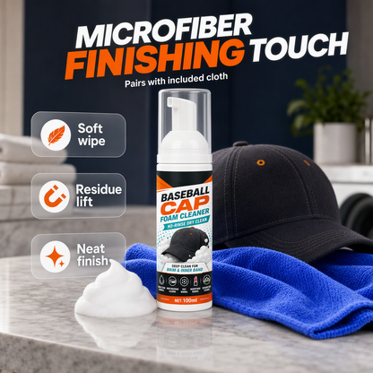🧢 Buy One, Get One Free 🎁 – No-Rinse Foam Cleaner