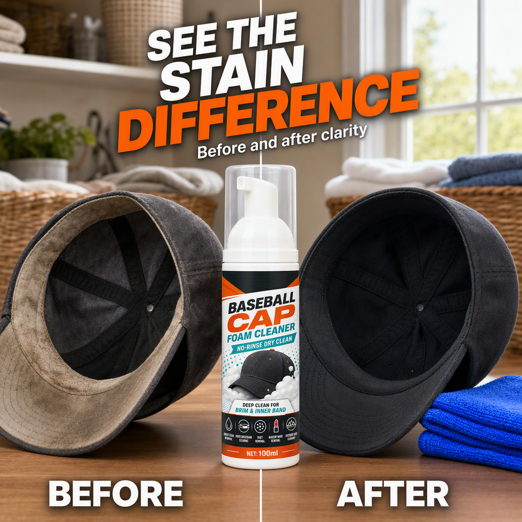 🧢 Buy One, Get One Free 🎁 – No-Rinse Foam Cleaner
