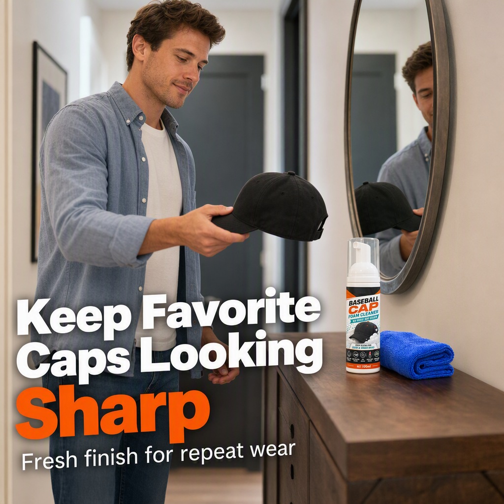 🧢 Buy One, Get One Free 🎁 – No-Rinse Foam Cleaner