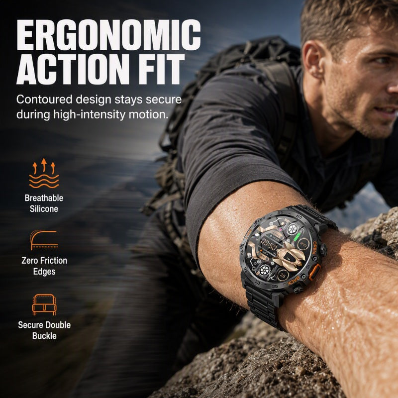 ⌚ 50% Off! 🏃 Multifunctional Outdoor Smartwatch — Fitness Tracking & Rugged Durability ✨