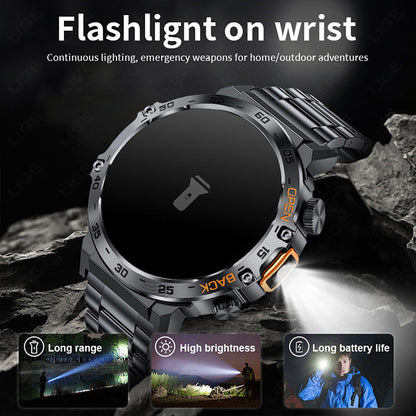 ⌚ 50% Off! 🏃 Multifunctional Outdoor Smartwatch — Fitness Tracking & Rugged Durability ✨